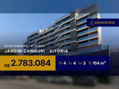Apartamento com 4 Quartos à venda, 154m² no Jardim Camburi, Vitória
