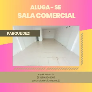 Sala Comercial para alugar, 50m² no Parque 10 de Novembro, Manaus