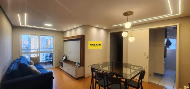 Apartamento com 2 Quartos para alugar, 64m² no Vila Guiomar, Santo André