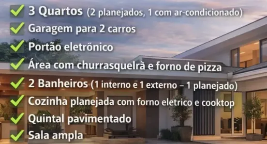 Casa com 3 Quartos à venda, 111m² no Ayrosa, Osasco