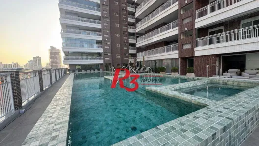 Apartamento com 3 Quartos à venda, 121m² no Canto do Forte, Praia Grande