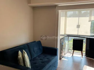Flat com 1 Quarto para alugar, 30m² no Cidade Monções, São Paulo