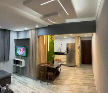Apartamento com 1 Quarto à venda, 50m² no Caiçara, Praia Grande