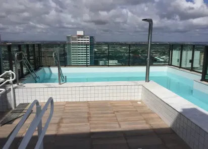 Apartamento com 1 Quarto para alugar, 27m² no Boa Viagem, Recife