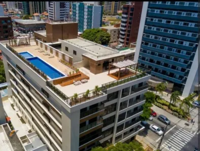 Flat com 1 Quarto à venda, 36m² no Cabo Branco, João Pessoa