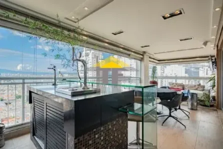 Apartamento com 4 Quartos para alugar, 206m² no Vila Romana, São Paulo