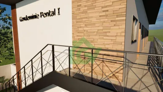 Casa de Condomínio com 1 Quarto à venda, 36m² no Pontal de Santa Marina, Caraguatatuba