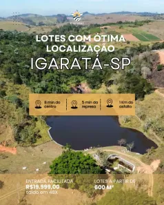 Lote/Terreno à venda, 600m² no , Igaratá