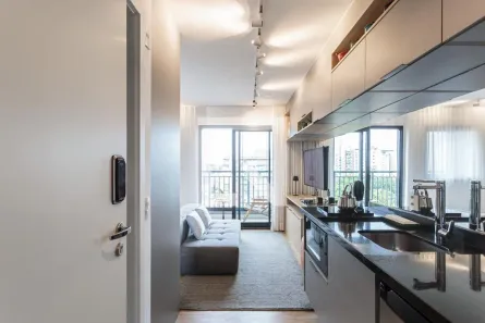 Kitnet com 1 Quarto à venda, 26m² no Indianópolis, São Paulo