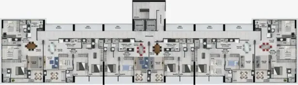 Apartamento com 3 Quartos à venda, 77m² no Bessa, João Pessoa