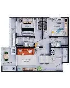 Apartamento com 1 Quarto à venda, 30m² no Jardim Congonhas, São José do Rio Preto