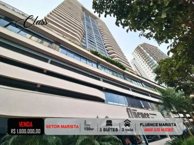 Apartamento com 3 Quartos à venda, 150m² no Setor Marista, Goiânia