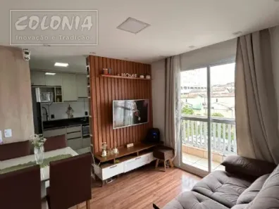 Apartamento com 2 Quartos à venda, 48m² no Vila João Ramalho, Santo André