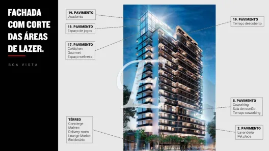 Apartamento com 1 Quarto à venda, 34m² no Santo Amaro, São Paulo
