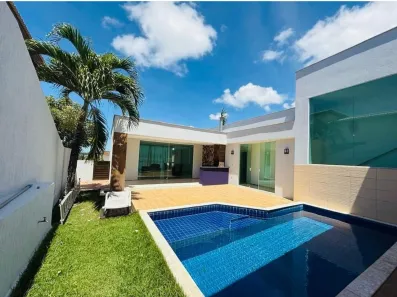 Casa de Condomínio com 3 Quartos para alugar, 250m² no Alphaville (Abrantes), Camaçari