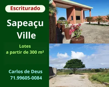 Lote/Terreno à venda, 300m² no , Sapeaçu