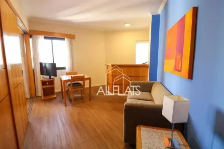 Flat com 1 Quarto à venda, 36m² no Jardim Paulista, São Paulo