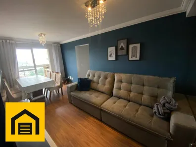 Apartamento com 3 Quartos à venda, 76m² no Vila Guarani, Mauá