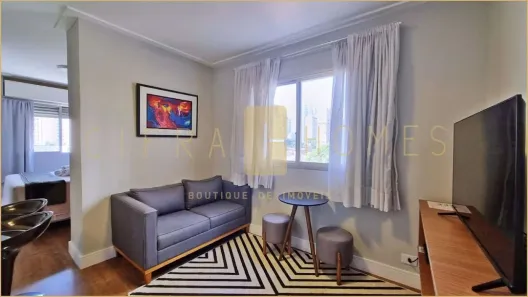 Flat com 1 Quarto para venda ou aluguel, 30m² no Jardim Paulista, São Paulo