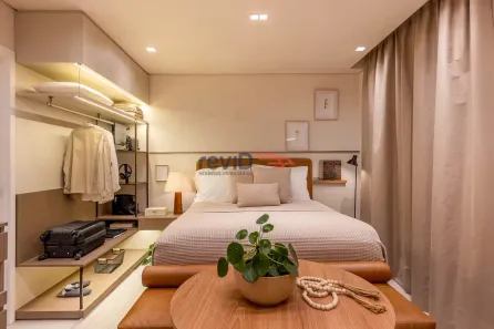 Apartamento com 1 Quarto para alugar, 27m² no Mirandópolis, São Paulo