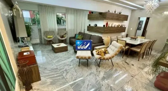 Apartamento com 4 Quartos à venda, 130m² no União, Belo Horizonte