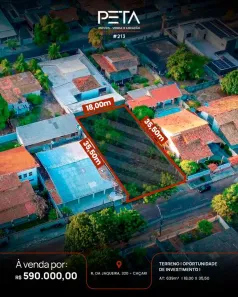 Lote/Terreno à venda, 639m² no Caçari, Boa Vista
