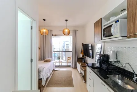 Kitnet com 1 Quarto à venda, 27m² no Consolação, São Paulo