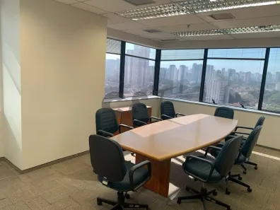 Sala Comercial para alugar, 293m² no Cidade Monções, São Paulo