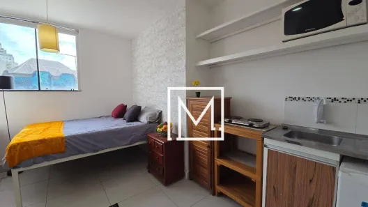 Apartamento com 1 Quarto para alugar, 25m² no Mirandópolis, São Paulo
