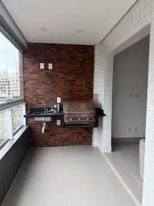 Apartamento com 1 Quarto para alugar, 51m² no Guilhermina, Praia Grande