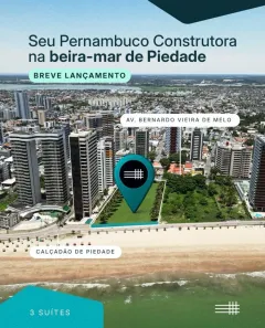 Apartamento com 3 Quartos à venda, 117m² no Piedade, Jaboatão dos Guararapes