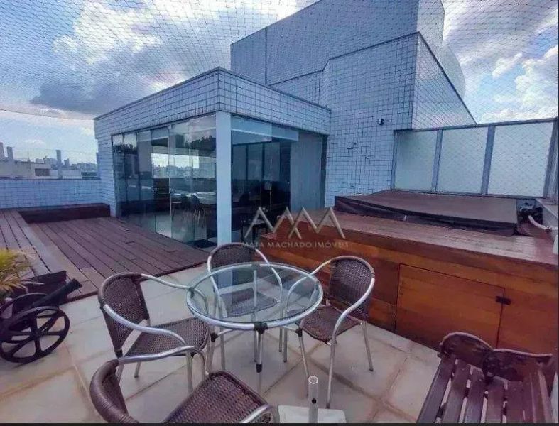 Cobertura com 3 quartos — Sion, Belo Horizonte