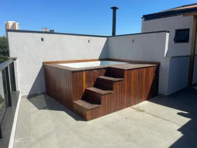Cobertura com 2 Quartos para alugar, 102m² no Jardim Bela Vista, Santo André