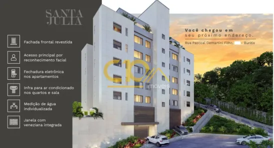 Cobertura com 2 Quartos à venda, 38m² no Buritis, Belo Horizonte