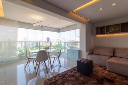 Apartamento com 1 Quarto à venda, 58m² no Brooklin Paulista, São Paulo