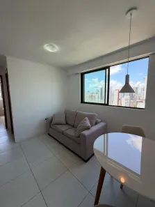 Apartamento com 1 Quarto para alugar, 35m² no Boa Viagem, Recife