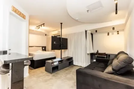 Flat com 1 Quarto para alugar, 35m² no Brooklin Paulista, São Paulo
