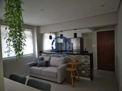Apartamento com 1 Quarto para alugar, 43m² no Gonzaga, Santos