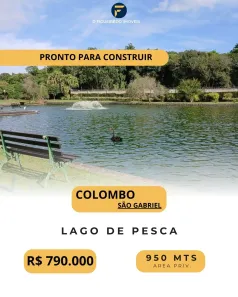 Lote/Terreno à venda, 950m² no São Gabriel, Colombo