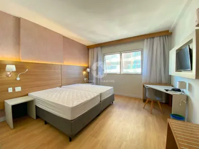 Flat com 1 Quarto à venda, 28m² no Pompéia, Santos