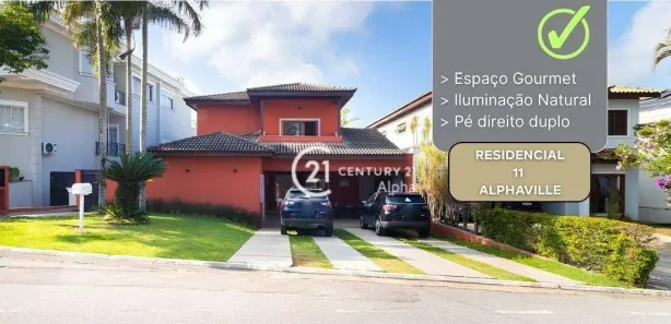 Casa de Condomínio com 4 Quartos à venda, 410m² no Alphaville, Santana de Parnaíba