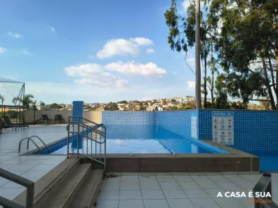 Apartamento com 3 Quartos para alugar, 76m² no JK, Contagem