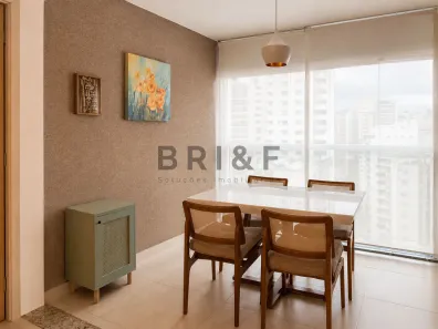 Apartamento com 1 Quarto para alugar, 35m² no Santo Amaro, São Paulo