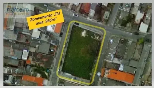 Lote/Terreno à venda, 950m² no Vila Nova Curuçá, São Paulo