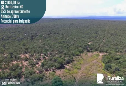 Fazenda/Sítio à venda, 2650m² no , Buritizeiro