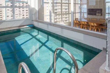 Cobertura com 3 Quartos para venda ou aluguel, 166m² no Embaré, Santos
