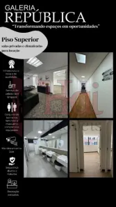 Sala Comercial para alugar, 12m² no República, São Paulo