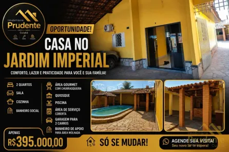 Casa com 2 Quartos à venda, 151m² no Jardim Imperial, Cuiabá