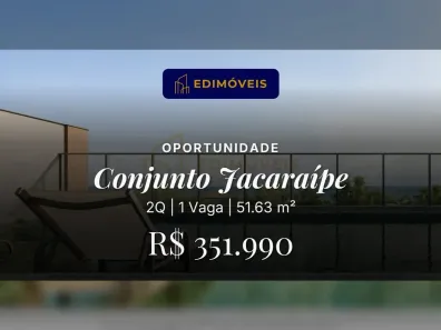 Apartamento com 2 Quartos à venda, 51m² no Conjunto Jacaraípe, Serra