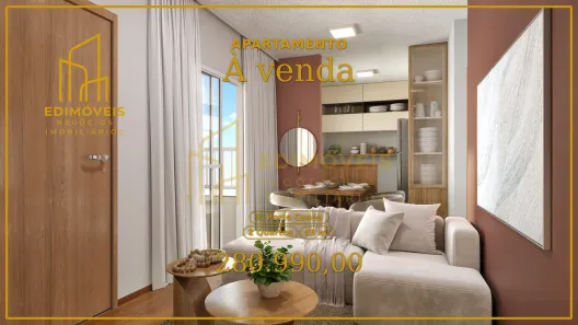 Apartamento com 2 Quartos à venda, 45m² no Porto Canoa, Serra